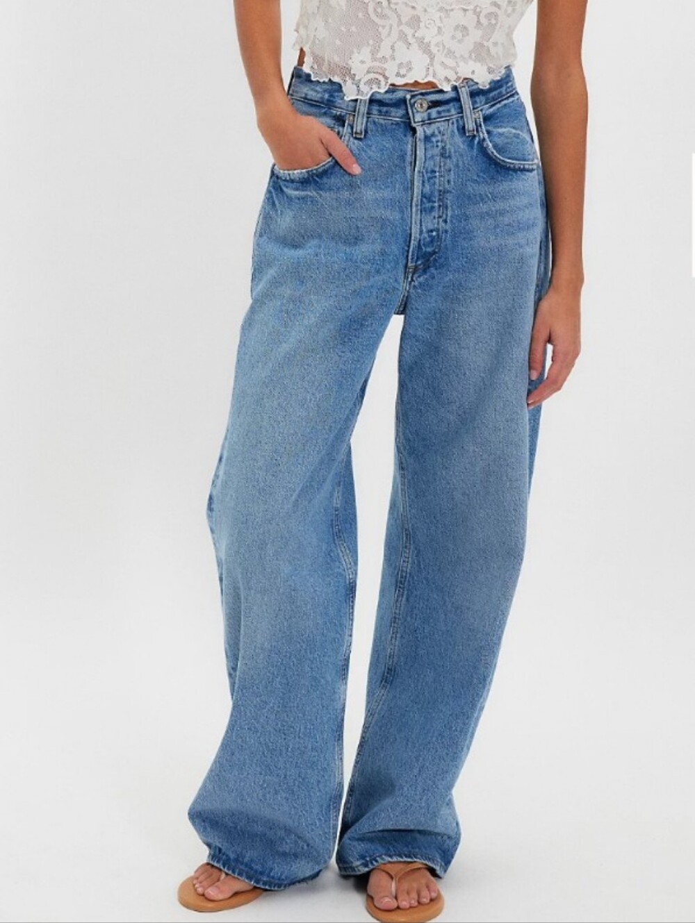 CITIZENS OF HUMANITY c of h ayla baggy jeans 27 28